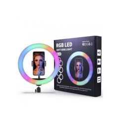 RINGLIGHT STAND MJ 26 WITH PHONE HOLDER 10.0" BLACK RINGLIGHT STAND MJ 26 WITH PHONE HOLDER 10.0" BLACK